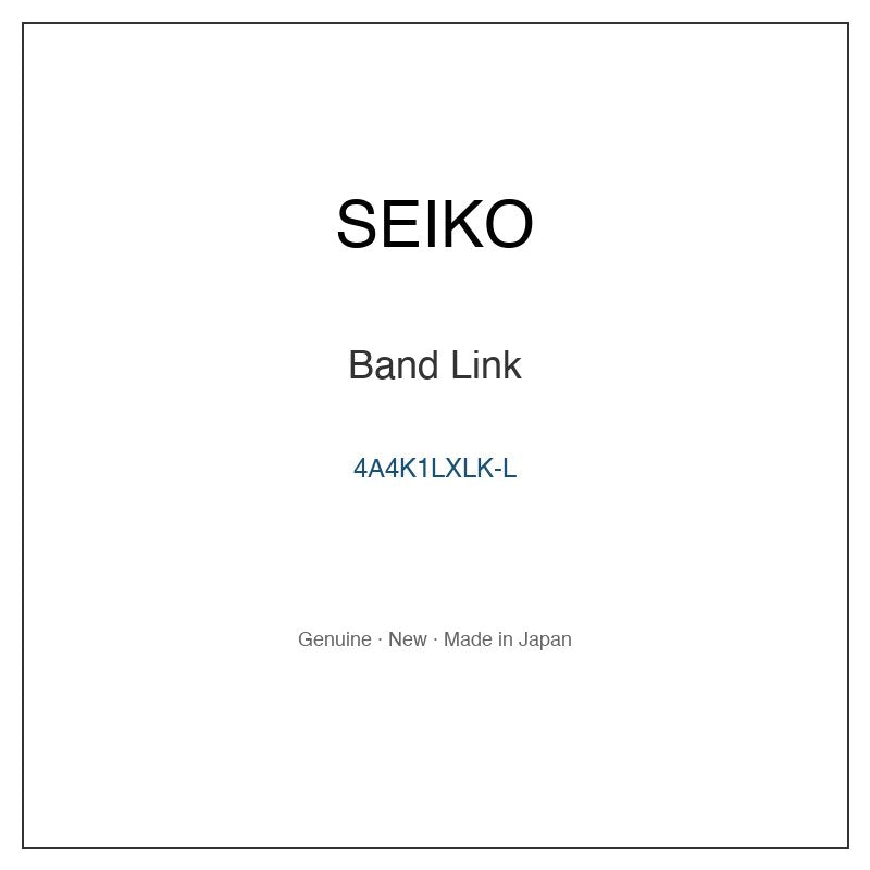 SEIKO 4A4K1LXLK-L Watch Parts
