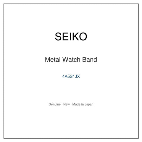 SEIKO 4A5S1JX Watch Parts