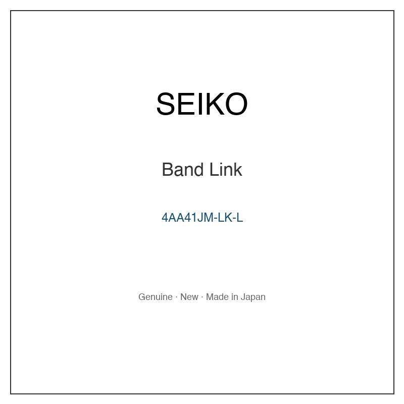 SEIKO 4AA41JM-LK-L Watch Parts