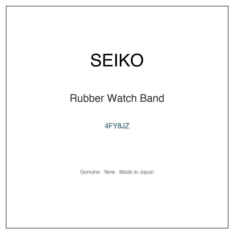 SEIKO 4FY8JZ Watch Parts