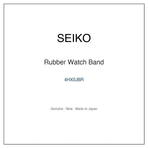 SEIKO 4HX0JBR Watch Parts