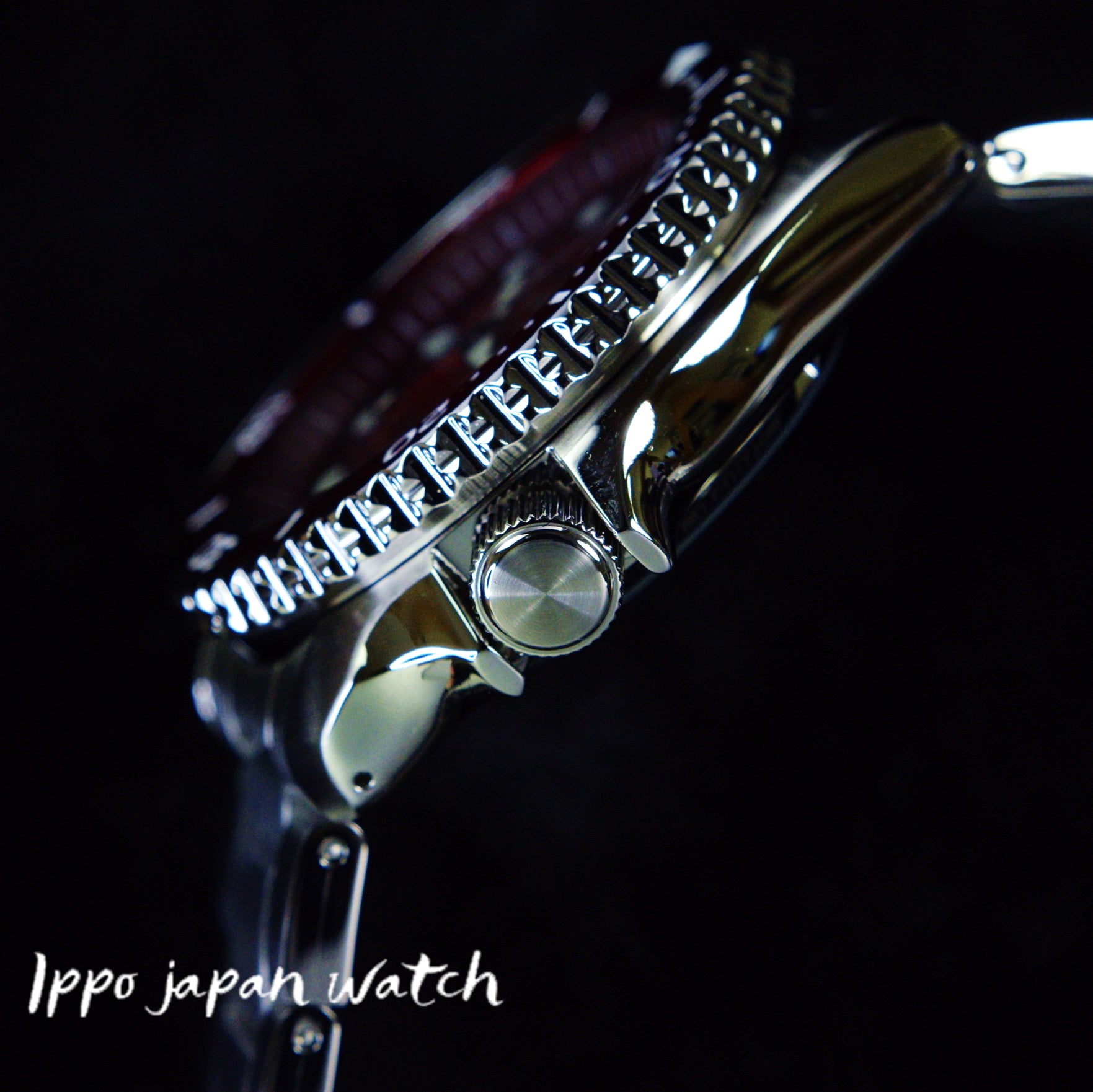 IPPO JAPAN WATCH SRPK63K1 WATCH - SEIKO 5 SPORTS MECHANICAL RED DIAL WATCH 国際版 (Image 6)