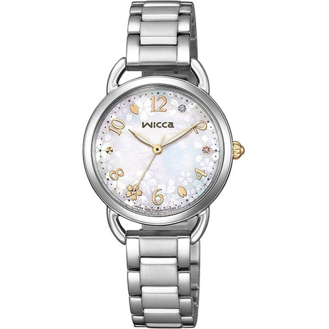 CITIZEN KP6-014-21 Watch - Wicca Solar Tech Women's Watch - Sakura Limited Edition Model