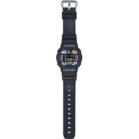 CASIO G-SHOCK Reborn Art Festival x FISHERMAN JAPAN Collaboration Model Black DW-5600RF24-1JR