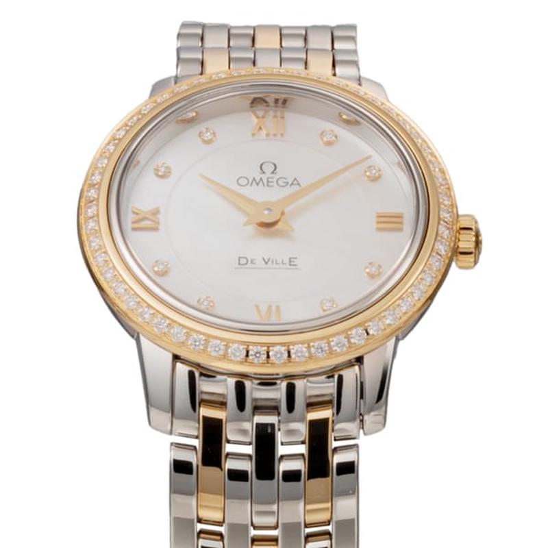 OMEGA 424.25.24.60.55.001 Watch - De Ville Prestige Women's Metal Belt Parallel Import 5-Year Warranty (Image 3)