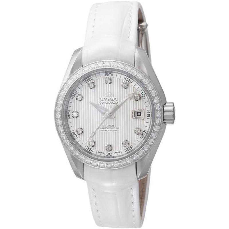 OMEGA 231.18.30.20.55.001 Watch - Seamaster Aqua Terra 5-Year Warranty White [Parallel Import]