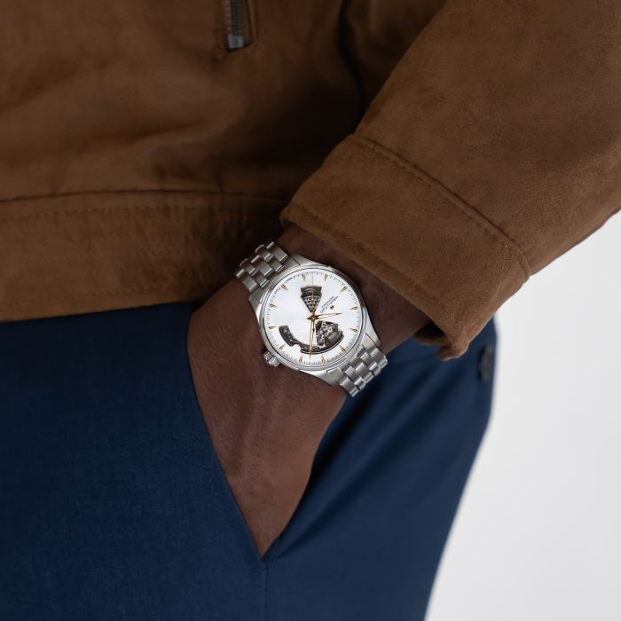 Hamilton H32675151 Watch - Jazzmaster Open Heart Auto (Image 7)