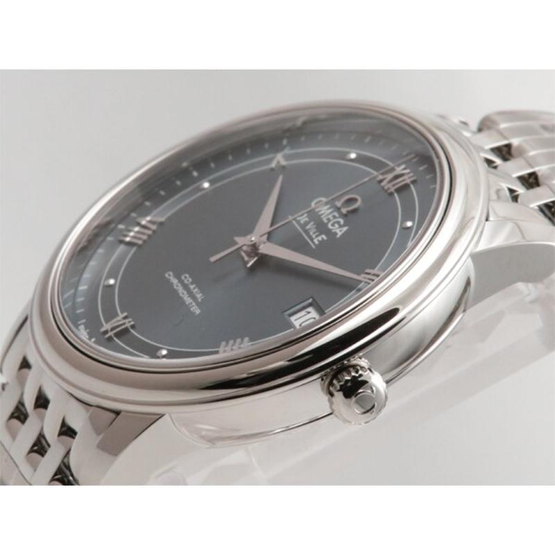 OMEGA 424.10.37.20.03.002 Watch - De Ville Prestige Men's Metal Bracelet Parallel Import 5-Year Warranty (Image 2)