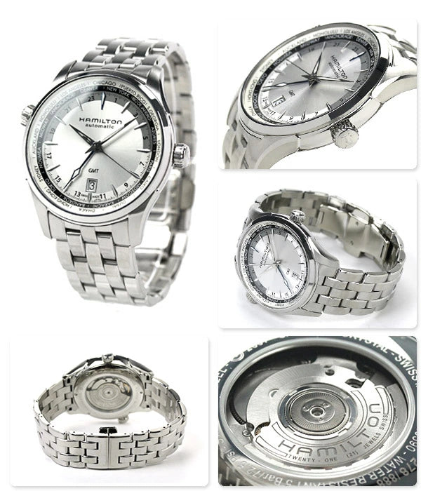 Hamilton H32605151 Watch - Jazzmaster Jazzmaster GMT Auto (Image 4)