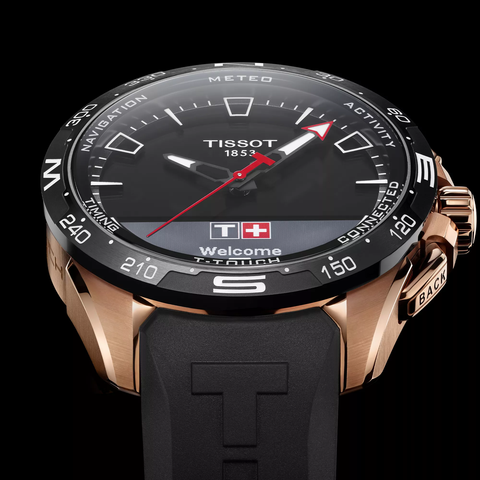 TISSOT T121.420.47.051.02 Swiss Automatic Stainless Steel Water Resistant Chronograph Elegant Design