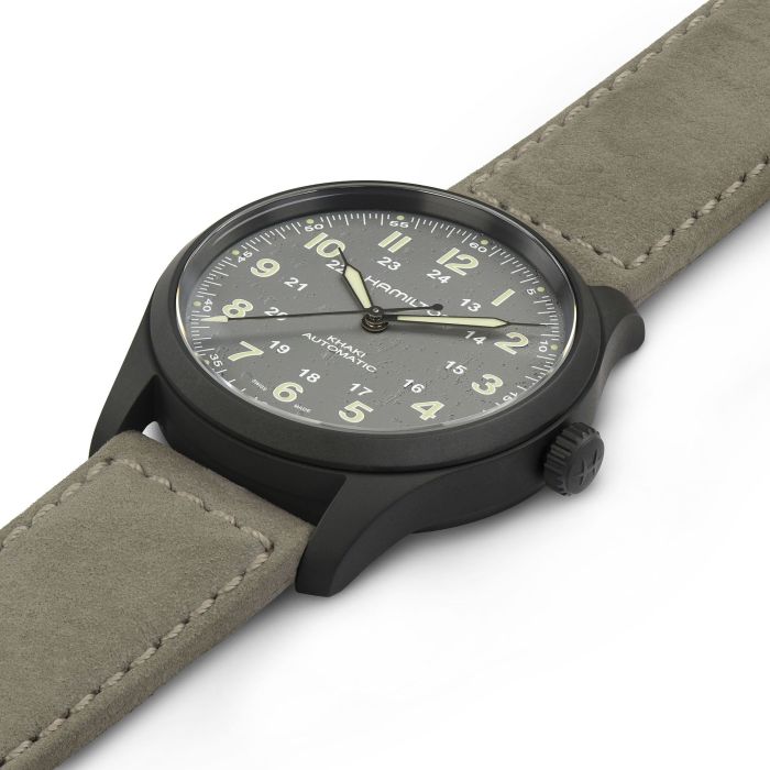 Hamilton H70215880 Watch - Khaki フィールド Titanium Auto (Image 2)