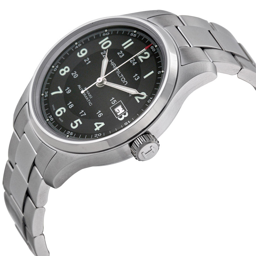 Hamilton H70525133 Watch - Khaki Field Khaki Titanium Auto (Image 3)