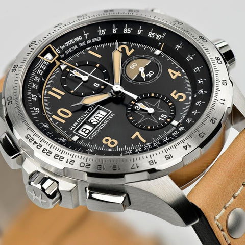 Hamilton H77796535 Watch - Khaki Aviation KHAKI X WIND DAY DATE AUTO CHRONO (Image 5)