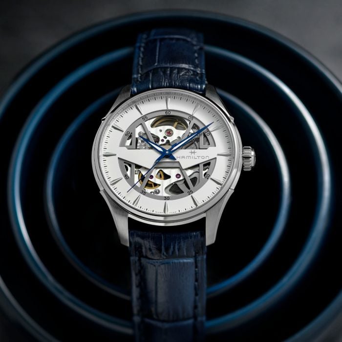 Hamilton H42535610 Watch - Jazzmaster Skeleton Auto (Image 7)