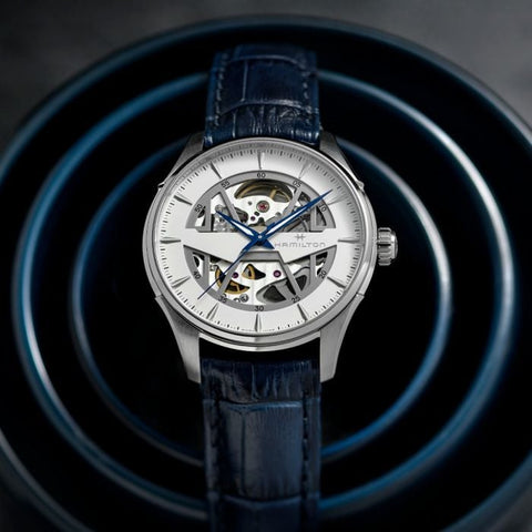 Hamilton H42535610 Watch - Jazzmaster Skeleton Auto (Image 7)