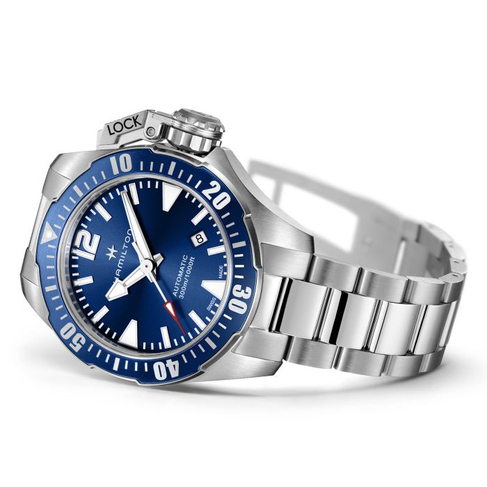 Hamilton H77705145 Watch - Khaki Navy Khaki Navy Open Water (Image 5)