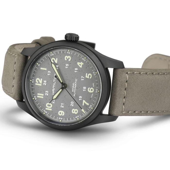 Hamilton H70215880 Watch - Khaki フィールド Titanium Auto (Image 3)