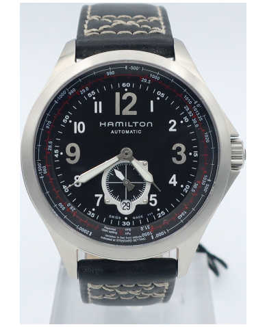 Hamilton H76655733 Watch - Khaki Aviation Khaki QNE Auto (Image 4)