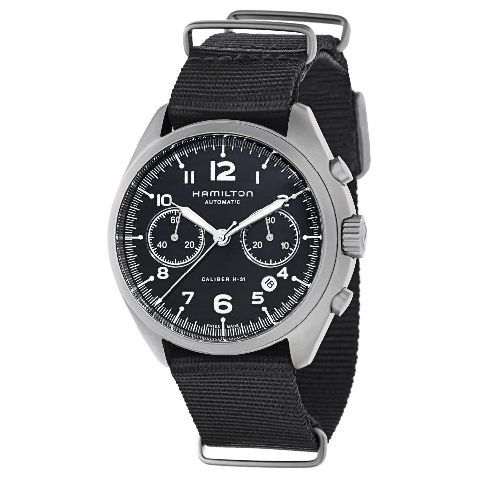 Hamilton H76456435 Watch - Khaki Aviation Khaki Pilot Pioneer Auto Chrono (Image 3)