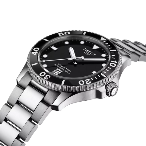 TISSOT T120.410.11.051.00 Swiss Automatic Movement Stainless Steel Case Water Resistant Classic Design