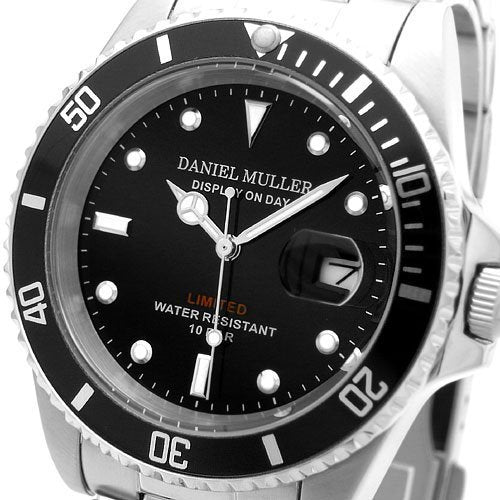 DANIEL MULLER DM-2018BK WATCH