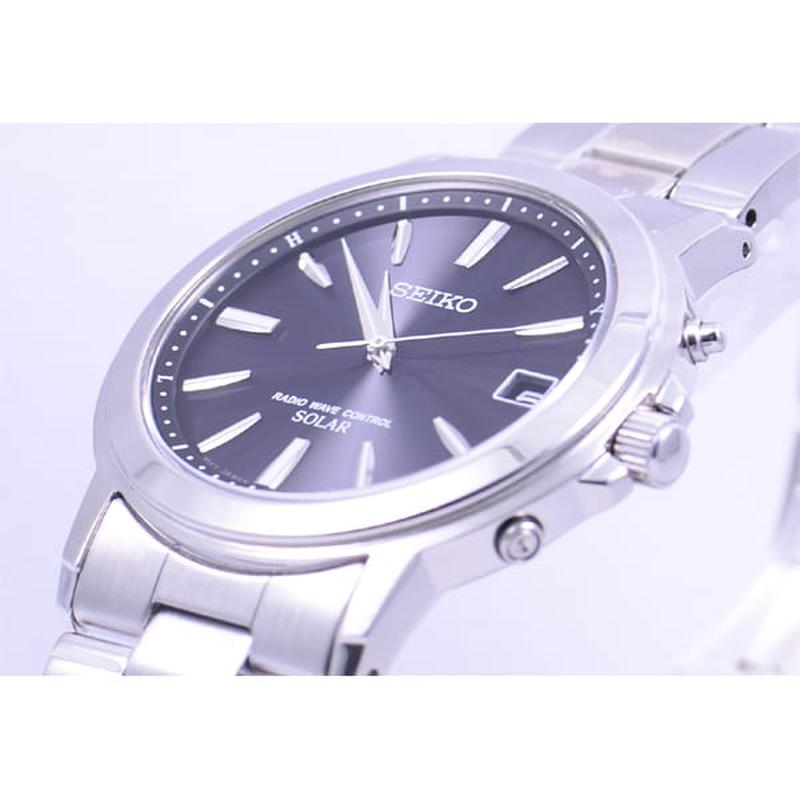 SEIKO SBTM169 Selection Solar Radio Men's Watch - Silver | IPPO