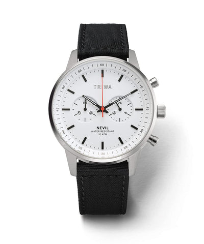 TRIWA Nevil NEST134-CL110112P Chronograph White Watch