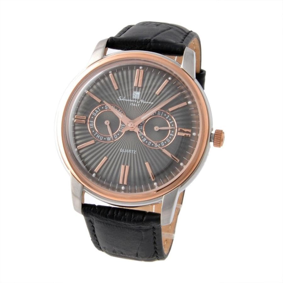 SALVATORE MARRA SM17107-PGBK WATCH