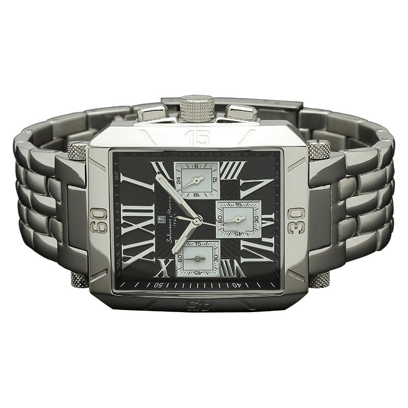 SALVATORE MARRA SM17117-SSBKSV WATCH