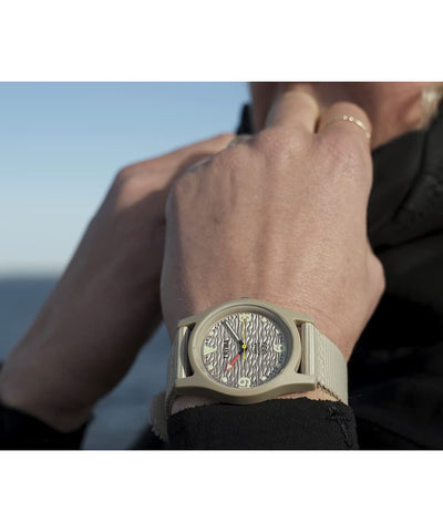 TRIWA Time for Oceans TFO105-CL152612 Recycled Ocean Plastic Watch
