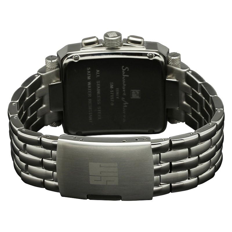 SALVATORE MARRA SM17117-SSBKSV WATCH