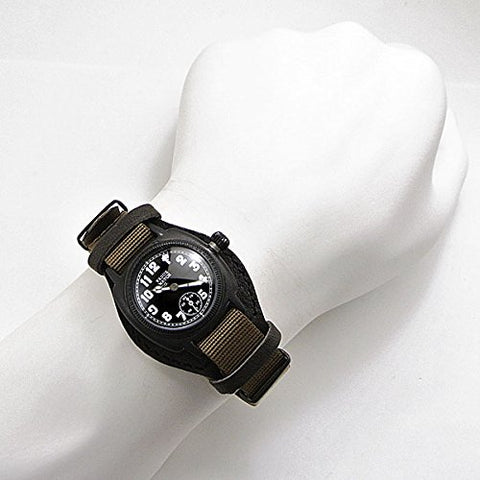 VAGUE WATCH Co. Coussin Coal Mil CO-L-007-09BK Black Watch