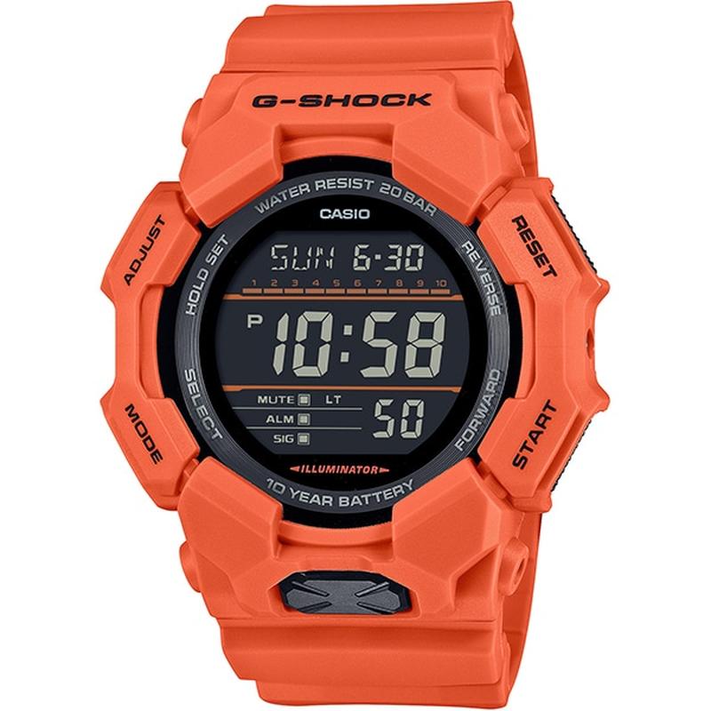 CASIO GD-010-4JF Watch - Men's G-Shock 10-Year Battery Series Watch