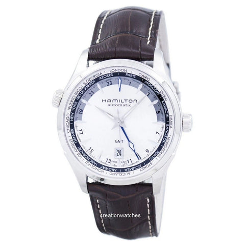 Hamilton H32605551 Watch - Jazzmaster Jazzmaster Traveler GMT Auto (Image 8)
