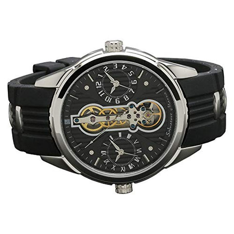 SALVATORE MARRA SM18113-SSBK WATCH