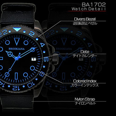 BRUCCIANNA BA1702-BKPK WATCH