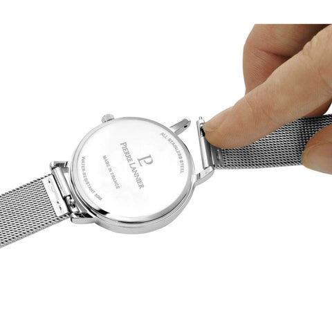 PIERRE LANNIER Eolia P040J608 Chronograph Mesh Watch