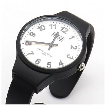 plaisir NTK-274 Watch - Nickel-Free Bangle Watch in Khaki with Adjustable Strap and Water Resistance