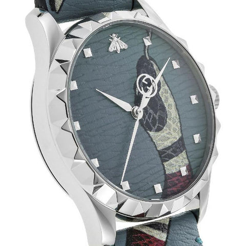GUCCI YA1264080 Watch - Unisex Leather Belt Watch Parallel Import with 2-Year Warranty (Image 2)