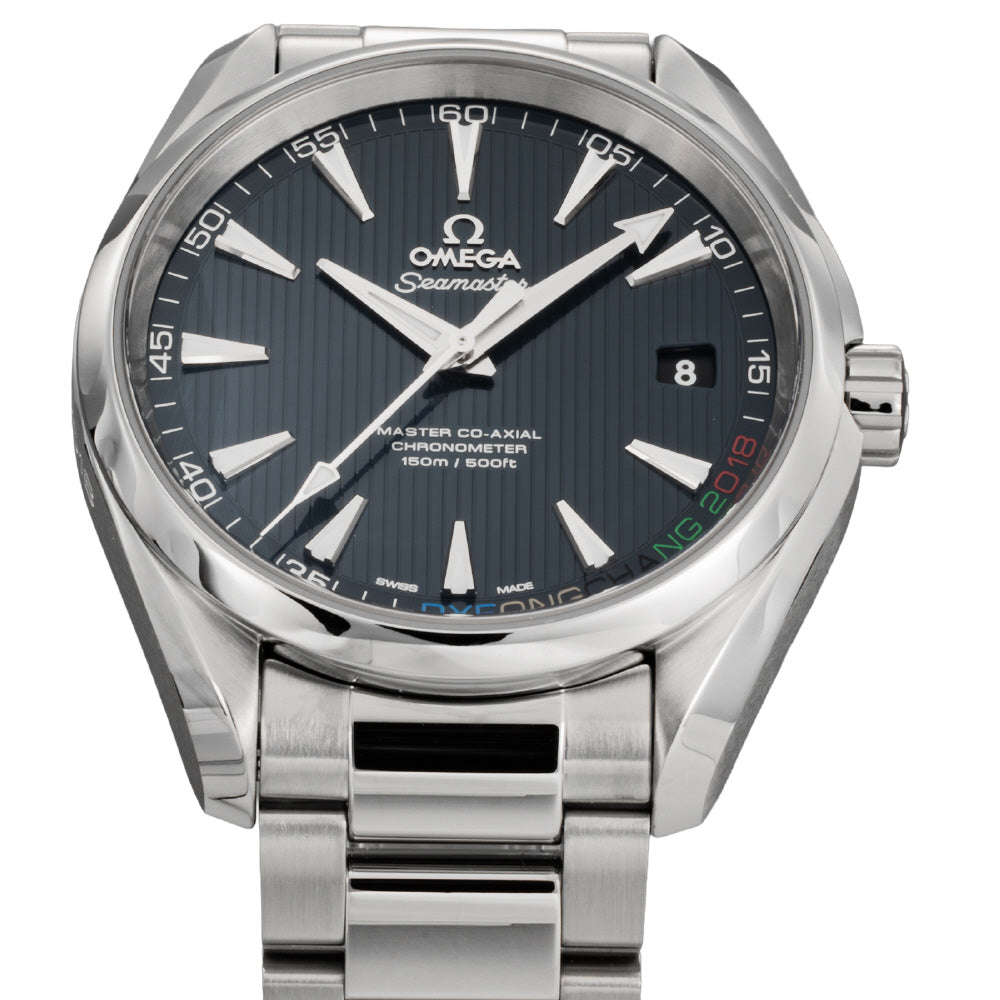 OMEGA 522.10.42.21.03.001 Watch - Seamaster Olympic Games Collection Navy 5-Year Warranty Swiss Made Luxury Watch (Image 3)