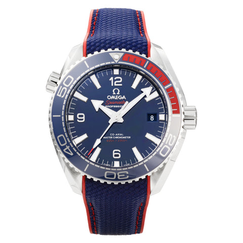 OMEGA 522.32.44.21.03.001 Seamaster Olympic Games Collection 5-Year Warranty Blue Dial Automatic Movement