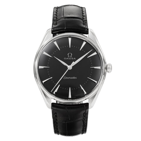 OMEGA 522.93.40.20.01.001 Watch - Seamaster Olympic Games Collection 5-Year Warranty Black Dial Swiss Automatic