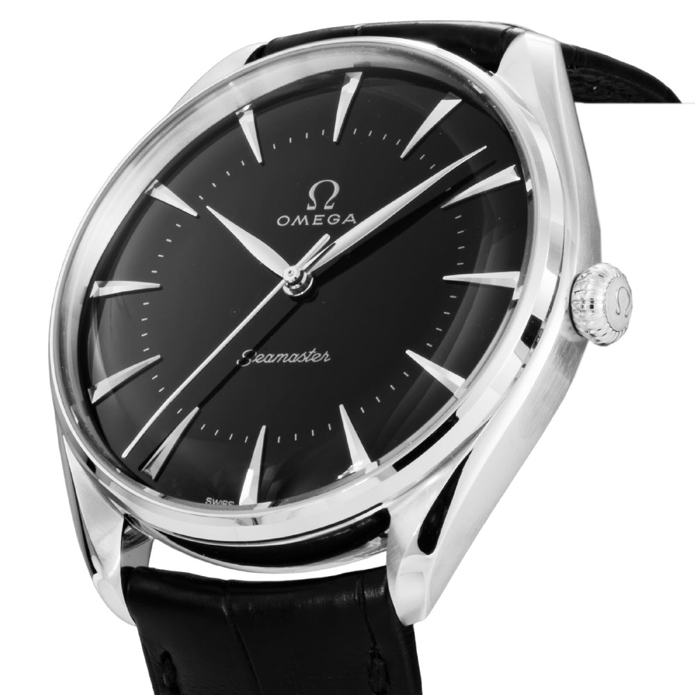 OMEGA 522.93.40.20.01.001 Watch - Seamaster Olympic Games Collection 5-Year Warranty Black Dial Swiss Automatic (Image 2)
