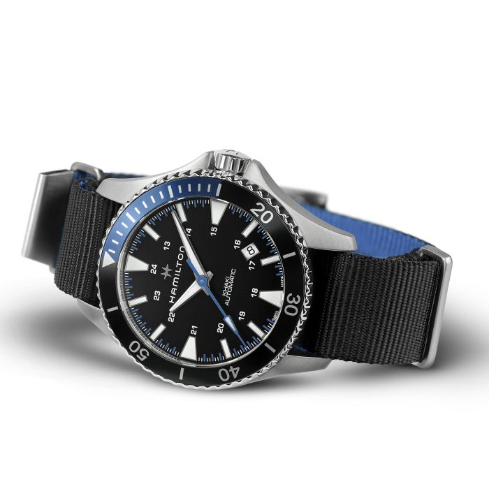 Hamilton H82315931 Watch - Khaki Navy Auto (Image 5)