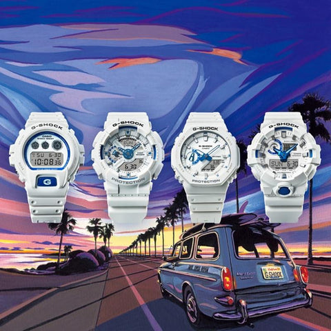 CASIO G-SHOCK Hidden Glow Series White GA-700HDS-7AJF