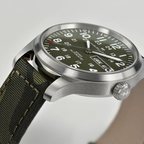 Hamilton H70535061 Watch - Khaki Field Khaki Field Day-Date (Image 5)