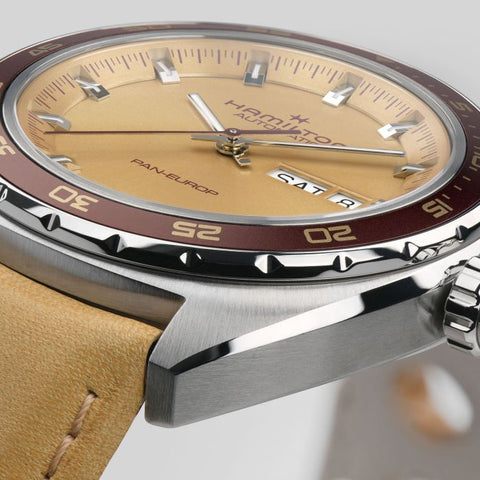Hamilton H35435820 Watch - American Classic Pan Europ Day Date Auto (Image 6)