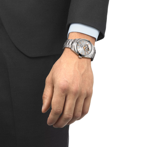 TISSOT T127.407.11.031.01 Watch - Elegant Swiss Quartz Water Resistant Stainless Steel Bracelet Classic Design (Image 8)