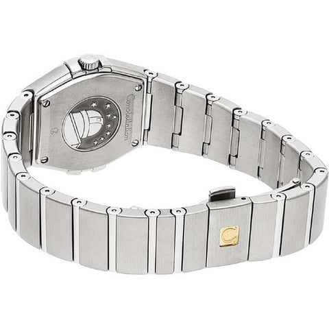 OMEGA Constellation Brushed Dial 12P Diamond Ladies Watch 123.10.27.60.53.001