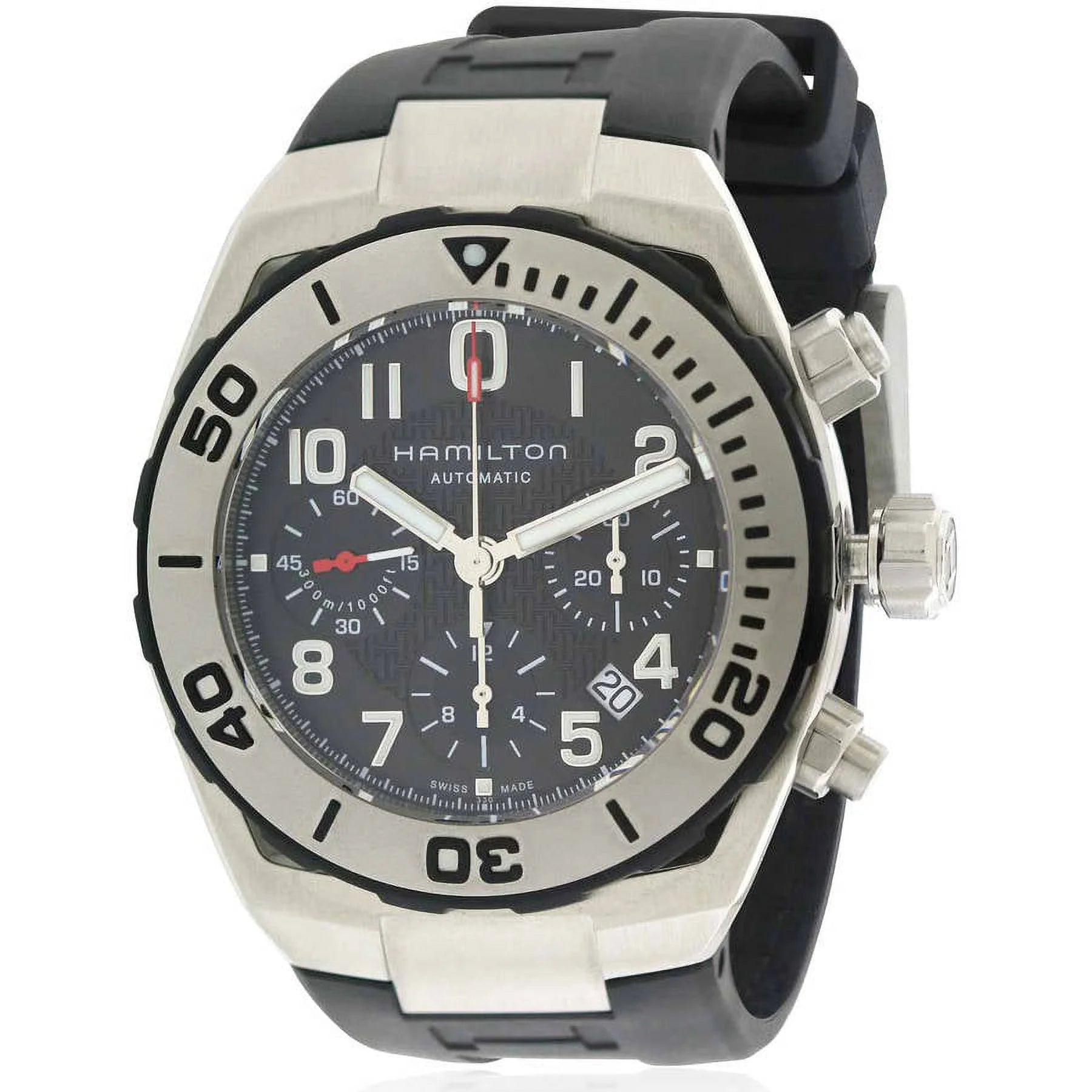 Hamilton H78716333 Watch - Khaki ネイビー Khaki Navy Sub Auto Chrono (Image 6)